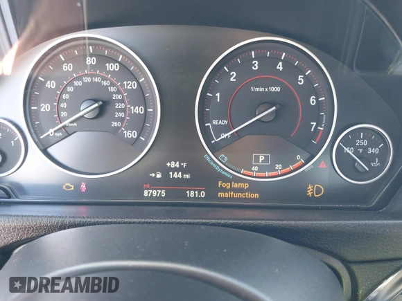 2016 BMW 4 Series 435i xDrive with VIN WBA4B3C58GG528016, listed as a IAAI auction lot 41506077 with 87,975 mi miles and . Bid and sale history available at DreamBid. Image 7.