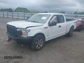 2018 Ford F-150 XL with VIN 1FTEX1EP1JKF66557, listed as a IAAI auction lot 42099567 with 126,516 mi miles and . Bid and sale history available at DreamBid. Image 2.
