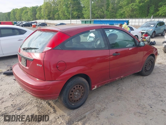 2005 Ford Focus S with VIN 3FAFP31N85R124290, listed as a IAAI auction lot 42045873 with Not Provided miles and . Bid and sale history available at carsss.com. Image 4.