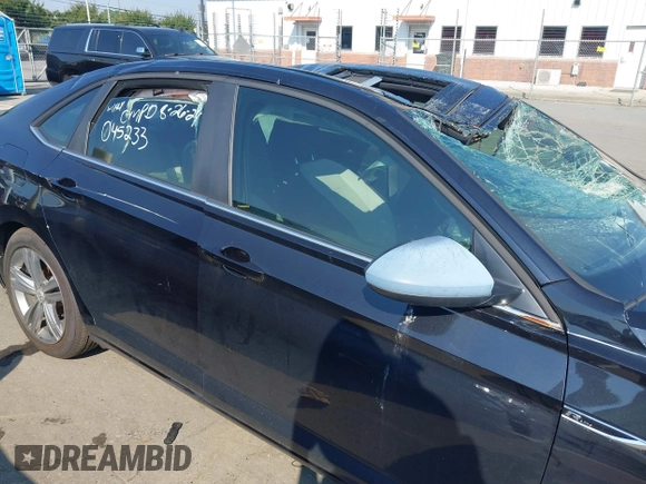 2020 Volkswagen Jetta S with VIN 3VWCB7BU6LM045233, listed as a IAAI auction lot 42686599 with 46,496 mi miles and . Bid and sale history available at DreamBid. Image 12.