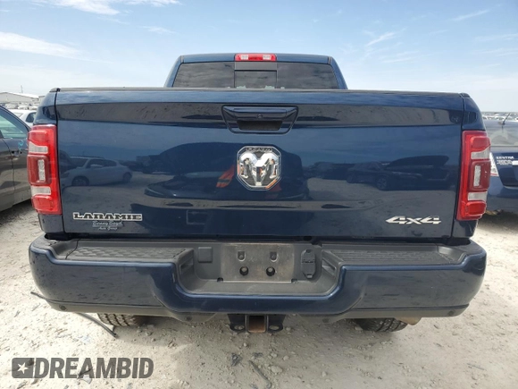 2023 Ram 2500 Laramie with VIN 3C6UR5FL6PG517239, listed as a Copart auction lot 48039645 with 18,761 mi miles and Salvage Title. Bid and sale history available at carsss.com. Image 6.