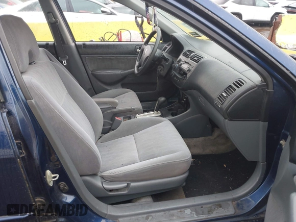 2003 Honda Civic LX with VIN 2HGES165X3H564619, listed as a IAAI auction lot 42017947 with 125,518 mi miles. Bid and sale history available at carsss.com. Image 5.