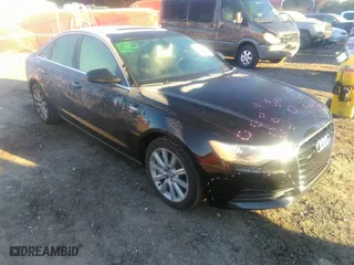 2013 Audi A6 3.0T Premium Plus with VIN WAUGGAFC6DN138598, listed as a IAAI auction lot 41020650 with 109,664 mi miles. Bid and sale history available at carsss.com. Image 1.