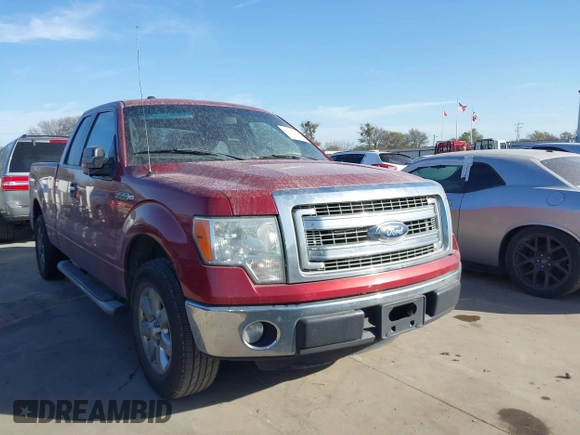 2014 Ford F-150 XL with VIN 1FTEX1CM9EFB16548, listed as a IAAI auction lot 41743490 with 232,325 mi miles and . Bid and sale history available at DreamBid. Image 1.