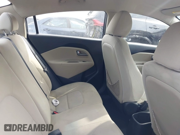 2013 Kia Rio LX with VIN KNADM4A30D6202570, listed as a IAAI auction lot 41215769 with Not Provided miles and . Bid and sale history available at DreamBid. Image 8.