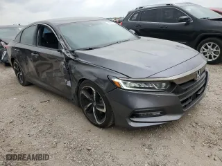 2020 Honda Accord Sedan Sport with VIN 1HGCV1F35LA104697, listed as a Copart auction lot 53745275 with 72,567 mi miles and Salvage Title. Bid and sale history available at carsss.com. Image 4.