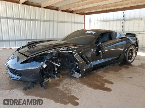 2016 Chevrolet Corvette Z06 1LZ with VIN 1G1YN2D69G5611438, listed as a Copart auction lot 66206704 with 29,099 mi miles and Clean Title. Bid and sale history available at carsss.com. Image 1.