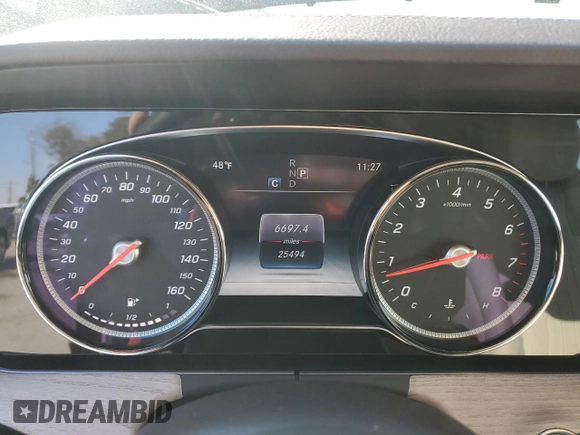 2019 Mercedes-Benz E-Class E 450 with VIN WDD1J6HB3KF093533, listed as a Copart auction lot 88759025 with 25,494 mi miles and Salvage Title. Bid and sale history available at carsss.com. Image 9.