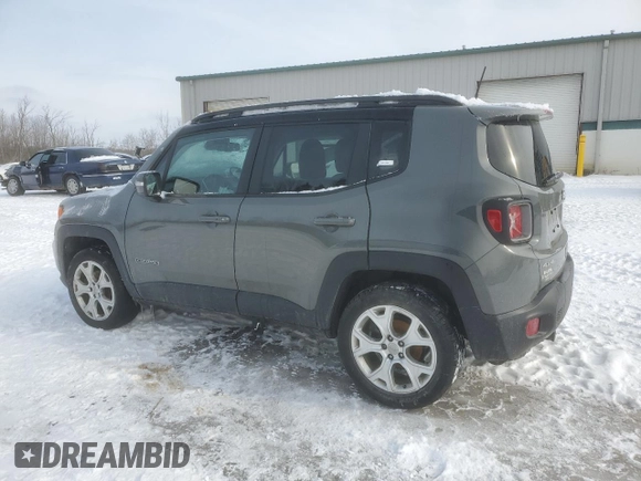 2020 Jeep Renegade Limited with VIN ZACNJBD16LPL76313, listed as a Copart auction lot 43918385 with 69,134 mi miles and Salvage title. Bid and sale history available at DreamBid. Image 2.