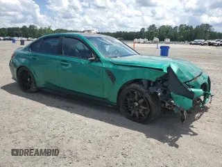2022 BMW M3 Competition xDrive z VIN WBS43AY05NFN12563, wystawiony jako Copart lot #56837075 z przebiegiem Nie podano mil oraz Szkoda całkowita • Salvage title. Historia ofert i sprzedaży dostępna na DreamBid. Obrazek 4.