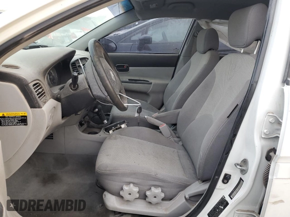 2007 Hyundai Accent GLS with VIN KMHCN46C97U119199, listed as a Copart auction lot 87337414 with 151,070 mi miles and Salvage Title. Bid and sale history available at carsss.com. Image 7.