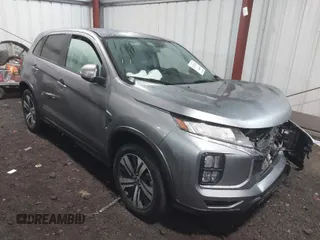 2024 Mitsubishi Outlander Sport S with VIN JA4ARUAU4RU010484, listed as a IAAI auction lot 41728743 with 6,208 mi miles. Bid and sale history available at carsss.com. Image 1.