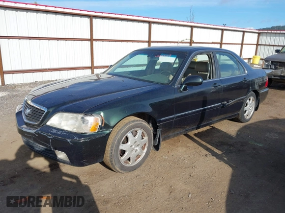 2002 Acura RL with VIN JH4KA96502C010671, listed as a IAAI auction lot 41998263 with 248,336 mi miles. Bid and sale history available at carsss.com. Image 2.