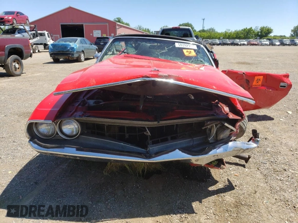 1971 Dodge Challenger с VIN JH27G1B104685, выставлен на аукционе Copart как лот 59392914 с пробегом 125 507 миль миль и Чистый • Clean title. История ставок и продаж доступна на DreamBid. Изображение 5.