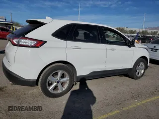 2017 Ford Edge SE with VIN 2FMPK3G90HBC31758, listed as a Copart auction lot 46449735 with 61,575 mi miles and Salvage title. Bid and sale history available at DreamBid. Image 3.