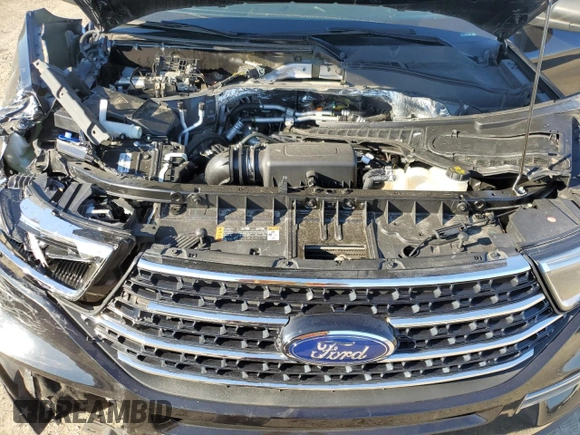 2020 Ford Explorer XLT with VIN 1FMSK7DH7LGA10303, listed as a Copart auction lot 47427565 with 93,401 mi miles and Salvage Title. Bid and sale history available at DreamBid. Image 13.