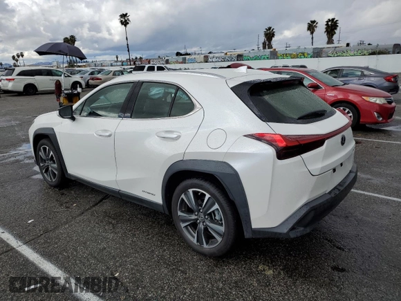 2019 Lexus UX with VIN JTHU9JBH8K2019868, listed as a Copart auction lot 40741123 with 35,266 mi miles. Bid and sale history available at carsss.com. Image 2.