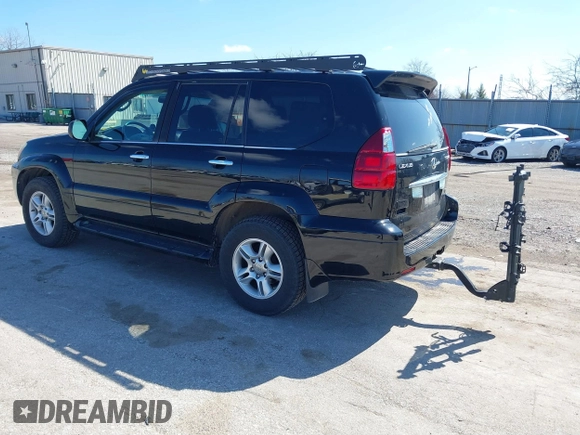 2008 Lexus GX 470 with VIN JTJBT20X780161575, listed as a IAAI auction lot 41879374 with 186,099 mi miles and . Bid and sale history available at carsss.com. Image 3.
