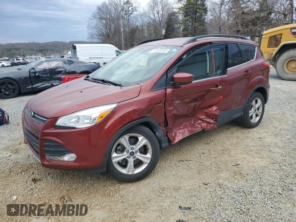 2016 Ford Escape SE with VIN 1FMCU0G94GUC18785, listed as a Copart auction lot 43554545 with 60,777 mi miles and Salvage Title. Bid and sale history available at carsss.com. Image 1.