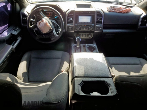 2019 Ford F-150 XL with VIN 1FTEW1EP2KFC25018, listed as a Copart auction lot 63105465 with 60,331 mi miles and Salvage title. Bid and sale history available at DreamBid. Image 8.