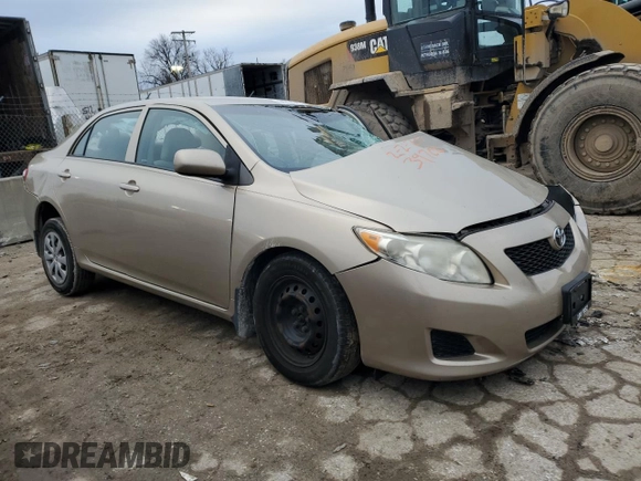 2010 Toyota Corolla with VIN 2T1BU4EE7AC487164, listed as a Copart auction lot 44238585 with 168,179 mi miles and Salvage Title. Bid and sale history available at carsss.com. Image 4.