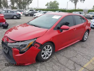 2020 Toyota Corolla LE with VIN 5YFEPRAE0LP091040, listed as a IAAI auction lot 42020079 with 39,031 mi miles and . Bid and sale history available at DreamBid. Image 18.