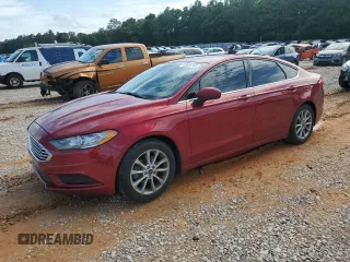 2017 Ford Fusion SE with VIN 3FA6P0HD0HR332955, listed as a Copart auction lot 58536145 with 43,064 mi miles and Salvage title. Bid and sale history available at DreamBid. Image 1.