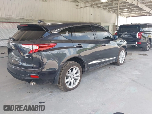 2020 Acura RDX with VIN 5J8TC1H37LL008478, listed as a IAAI auction lot 42450570 with 47,887 mi miles and . Bid and sale history available at DreamBid. Image 4.