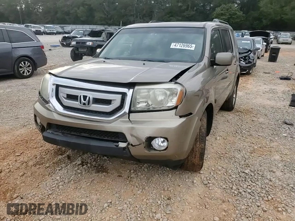 2011 Honda Pilot EX-L with VIN 5FNYF4H55BB066007, listed as a Copart auction lot 47126965 with 268,201 mi miles and Salvage Title. Bid and sale history available at carsss.com. Image 11.