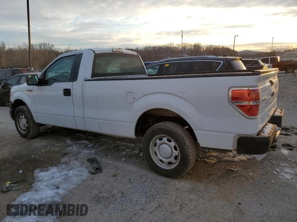 2013 Ford F-150 XL with VIN 1FTNF1CT6DKE88817, listed as a Copart auction lot 41810485 with 200,168 mi miles and Salvage Title. Bid and sale history available at carsss.com. Image 2.