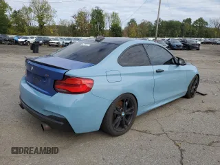 2016 BMW 2 Series M235i xDrive with VIN WBA1J9C53GV696649, listed as a Copart auction lot 71152243 with 0 mi miles. Bid and sale history available at carsss.com. Image 3.