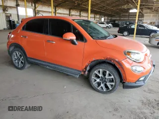2016 FIAT 500X Trekking with VIN ZFBCFXCT8GP353455, listed as a Copart auction lot 63281625 with 95,923 mi miles and Clean title. Bid and sale history available at DreamBid. Image 4.