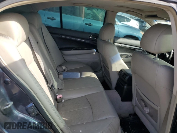 2007 Infiniti G35 Sedan Journey with VIN JNKBV61E47M707451, listed as a Copart auction lot 42640955 with 207,310 mi miles and Salvage Title. Bid and sale history available at carsss.com. Image 10.