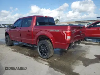 2017 Ford F-150 XL with VIN 1FTEW1EP1HFB19717, listed as a Copart auction lot 53440015 with 115,193 mi miles and Salvage title. Bid and sale history available at DreamBid. Image 2.
