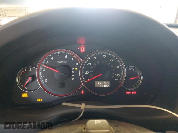 2008 Subaru Outback with VIN 4S4BP60CX87314920, listed as a Copart auction lot 56247805 with 145,702 mi miles and Salvage title. Bid and sale history available at DreamBid. Image 9.