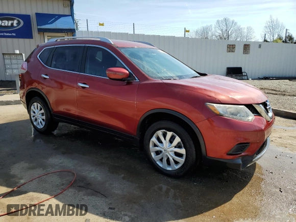 2016 Nissan Rogue S with VIN JN8AT2MT5GW000728, listed as a Copart auction lot 50883195 with 103,583 mi miles and Non Repairable. Bid and sale history available at DreamBid. Image 4.
