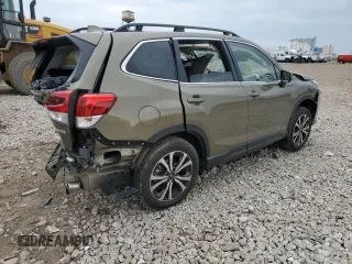 2023 Subaru Forester Limited with VIN JF2SKAPC4PH408779, listed as a Copart auction lot 59618705 with 10,385 mi miles and Salvage title. Bid and sale history available at DreamBid. Image 3.