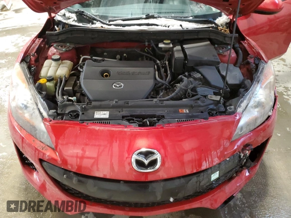 2013 Mazda 3 GX with VIN JM1BL1KF5D1758830, listed as a Copart auction lot 81239764 with 169,212 mi miles and Salvage Title. Bid and sale history available at carsss.com. Image 11.