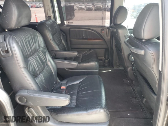 2008 Honda Odyssey Touring with VIN 5FNRL38908B092436, listed as a Copart auction lot 59914655 with 186,462 mi miles and Salvage title. Bid and sale history available at DreamBid. Image 11.