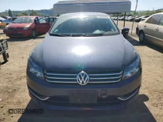 2013 Volkswagen Passat SE w/Sunroof with VIN 1VWBP7A39DC020674, listed as a Copart auction lot 52454205 with 121,897 mi miles and Salvage Title. Bid and sale history available at carsss.com. Image 5.