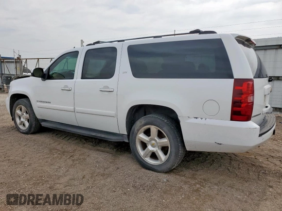 2007 Chevrolet Suburban LTZ with VIN 3GNFC16J07G153658, listed as a Copart auction lot 58020255 with 319,762 mi miles and Salvage title. Bid and sale history available at DreamBid. Image 2.