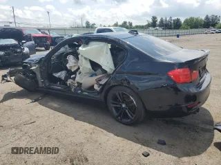 2015 BMW 3 Series 328i xDrive with VIN WBA3B5G53FNS11840, listed as a Copart auction lot 56533605 with Not provided miles and Salvage title. Bid and sale history available at DreamBid. Image 2.