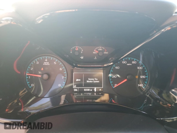 2018 Chevrolet Colorado 2WD Work Truck with VIN 1GCHSBEA0J1105143, listed as a Copart auction lot 54623285 with 92,336 mi miles and Salvage title. Bid and sale history available at DreamBid. Image 9.
