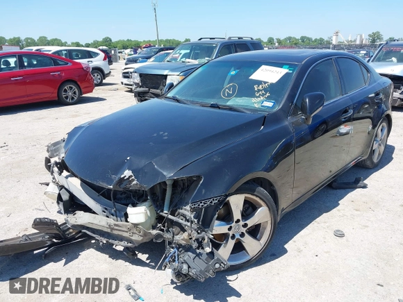 2007 Lexus IS 250 with VIN JTHBK262075046771, listed as a IAAI auction lot 42094243 with 225,879 mi miles and . Bid and sale history available at DreamBid. Image 2.