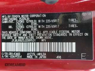 2018 Lexus NX 300h with VIN JTJBJRBZ0J2089531, listed as a Copart auction lot 61930585 with 119,321 mi miles and Salvage title. Bid and sale history available at DreamBid. Image 13.