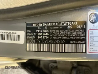 2014 Mercedes-Benz E 400 Sport with VIN WDDHF9FB9EA824262, listed as a Copart auction lot 83266854 with 135,889 mi miles and Clean Title. Bid and sale history available at DreamBid. Image 10.