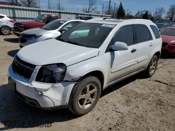 2008 Chevrolet Equinox LT z VIN 2CNDL43FX86068739, wystawiony jako Copart lot #53961215 z przebiegiem 180 269 mil mil oraz Czysty tytuł • Clean title. Historia ofert i sprzedaży dostępna na DreamBid. Obrazek 1.