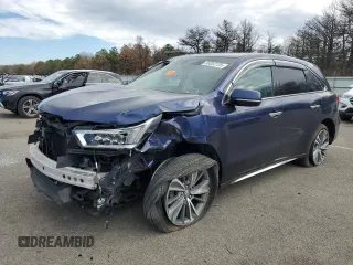 2017 Acura MDX Technology z VIN 5J8YD4H50HL000350, wystawiony jako Copart lot #55052735 z przebiegiem 69 300 mil mil oraz Szkody całkowita. Historia ofert i sprzedaży dostępna na DreamBid. Obrazek 1.