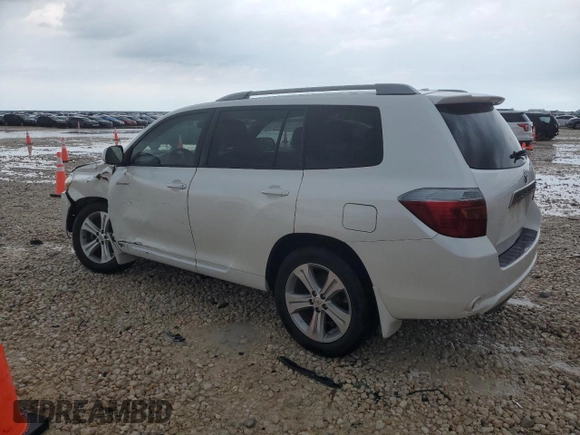 2010 Toyota Highlander Sport with VIN 5TDXK3EH0AS002287, listed as a Copart auction lot 52805395 with 232,357 mi miles and Salvage title. Bid and sale history available at DreamBid. Image 2.