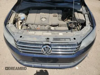 2012 Volkswagen Passat SE with VIN 1VWBP7A3XCC065461, listed as a Copart auction lot 61854385 with 214,225 mi miles and Salvage title. Bid and sale history available at DreamBid. Image 11.